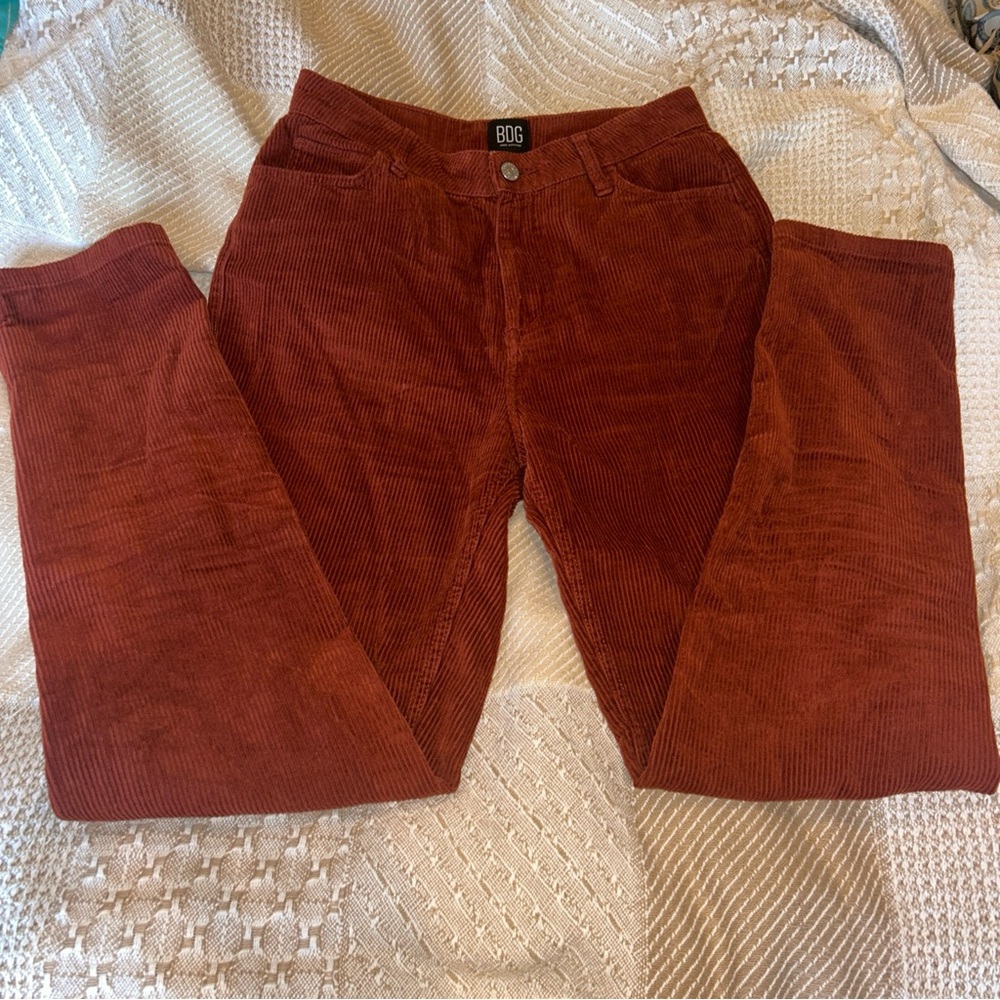 BDG Urban Outfitters Rust Corduroy Pants Womens 26